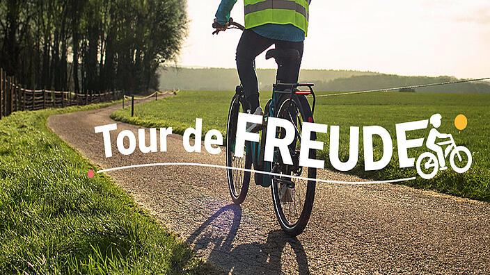 Banner "Pedelec": Tour de FREUDE