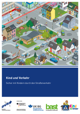 Vorschaubild der PDF-Datei Broschüre „Sicher mit Kindern durch den Straßenverkehr“