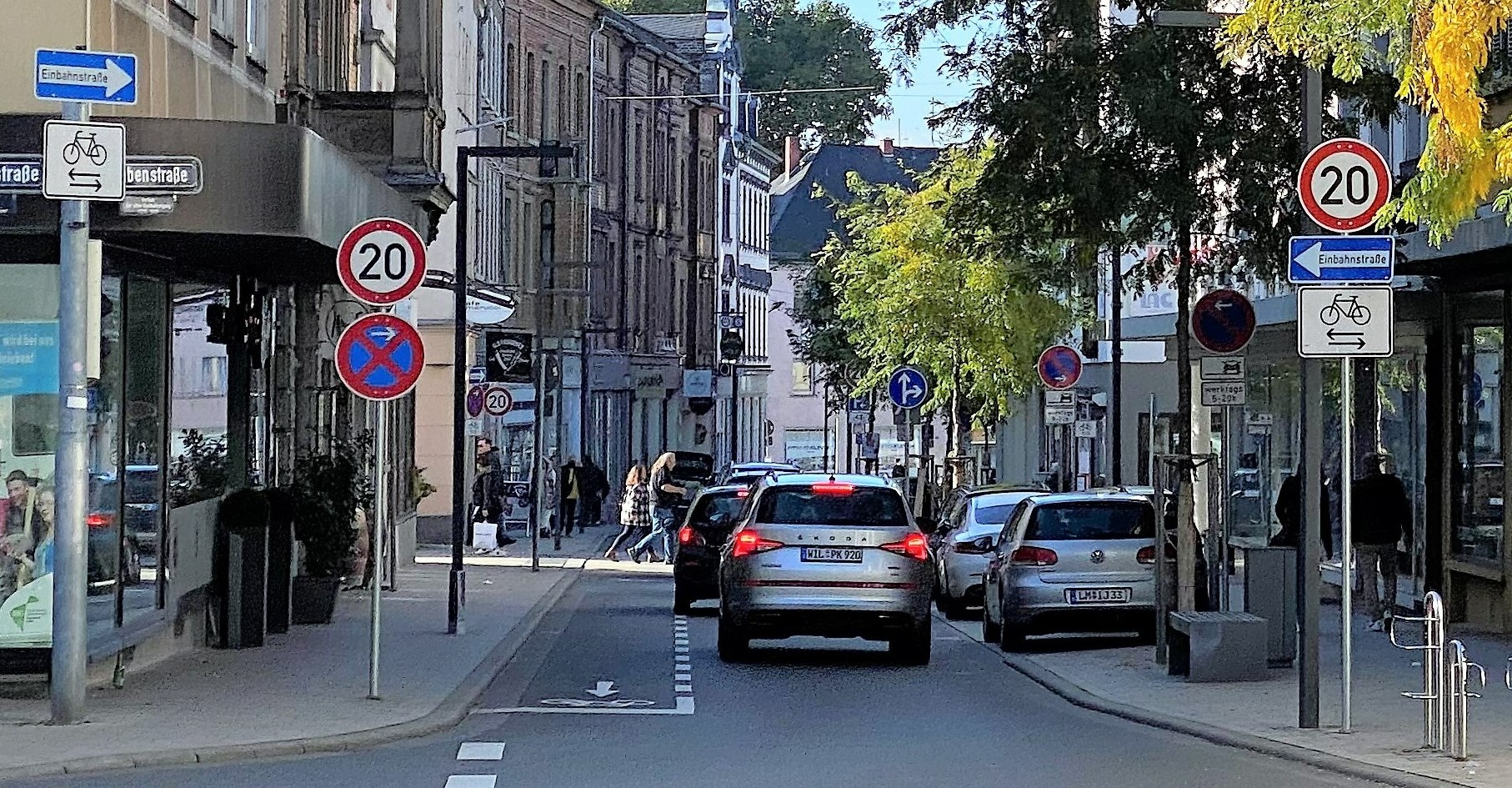 Bild 23: Verkehrsregelungen: aufeinander abgestimmtes Set von Regelungen zur wirksamen Erhöhung des Komforts und der Verkehrssicherheit